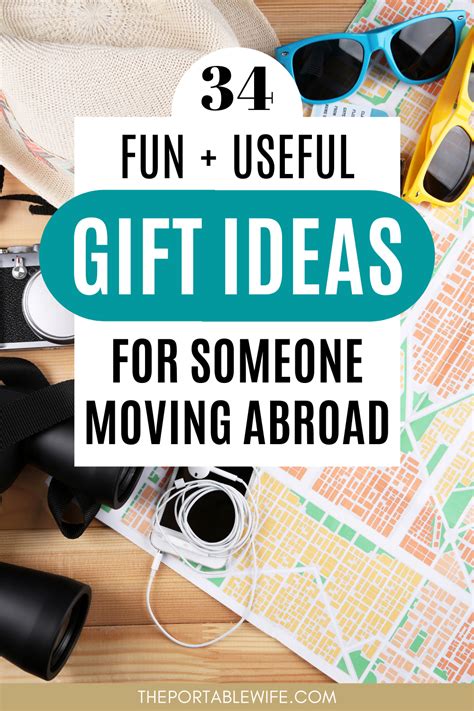 gifts for friends moving abroad.